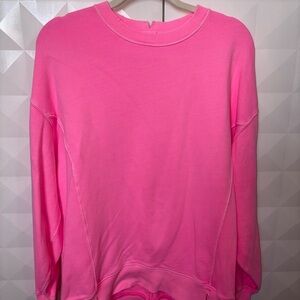 Women's Neon Pink Crewneck Sweatshirt🩷